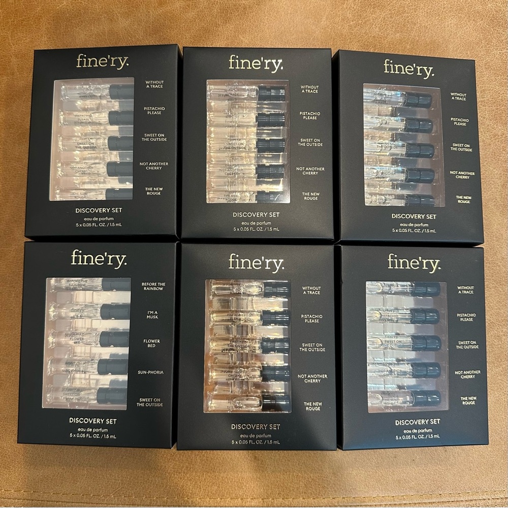 🆕 Finery Discovery Sets (x6)